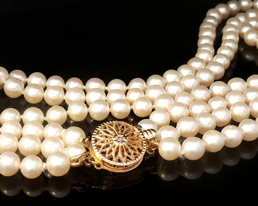 Pearl 3 layer chocker