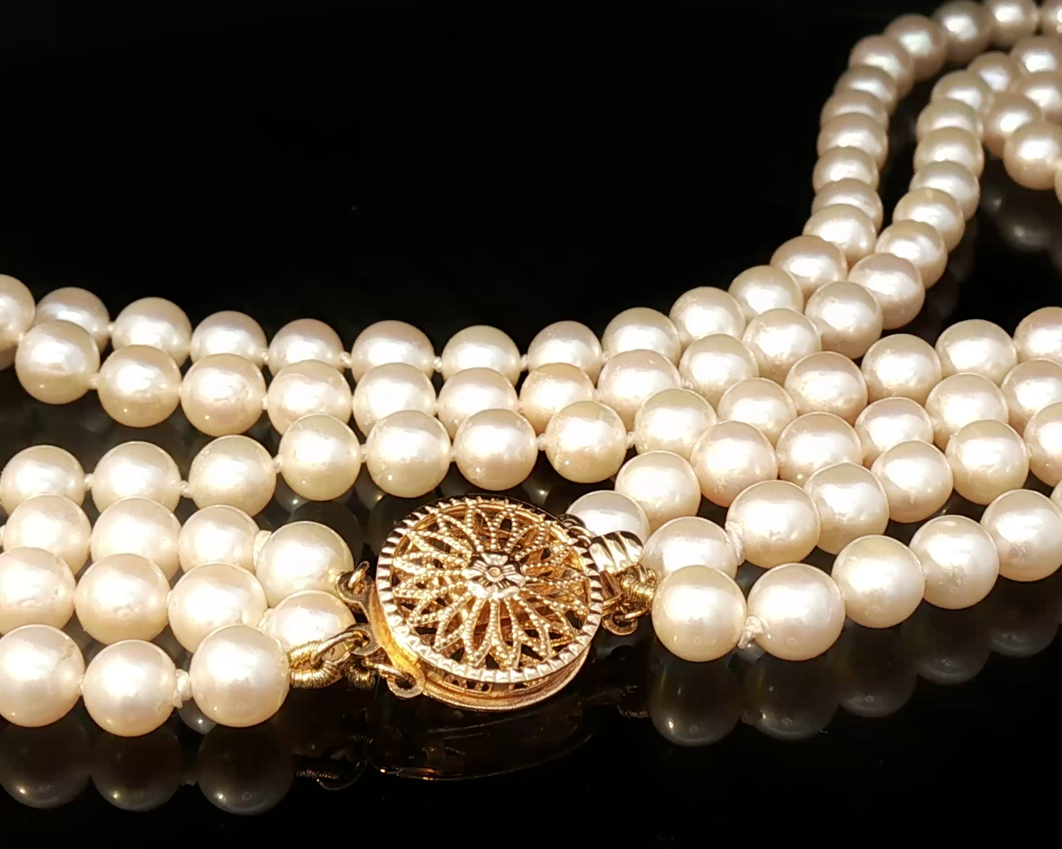 Pearl 3 layer chocker
