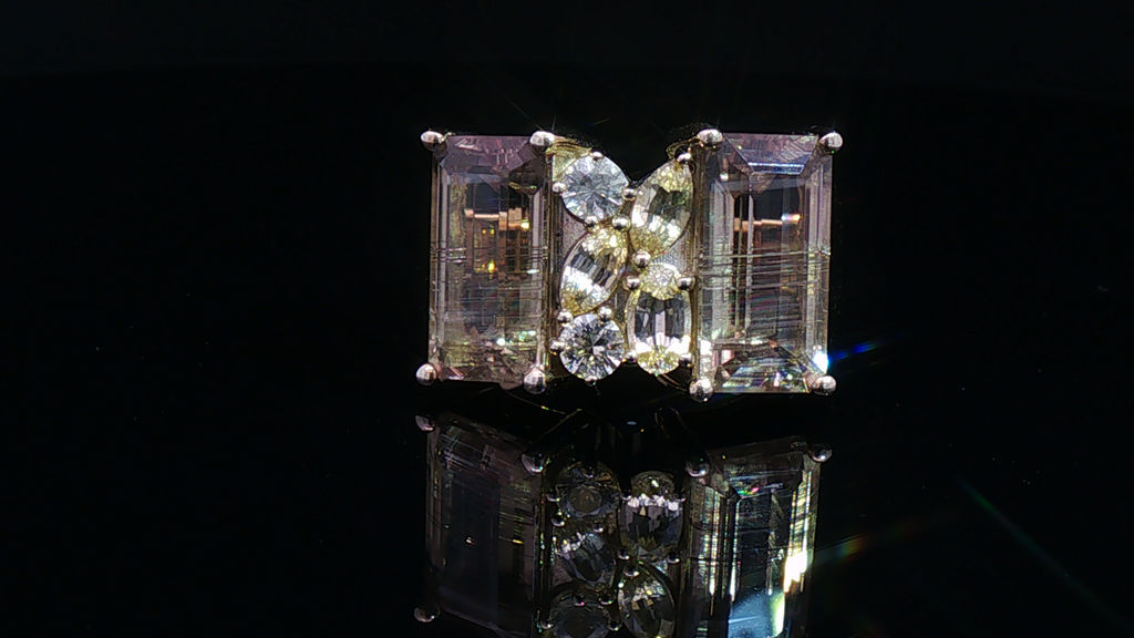 Zultanite & Sapphire Ring