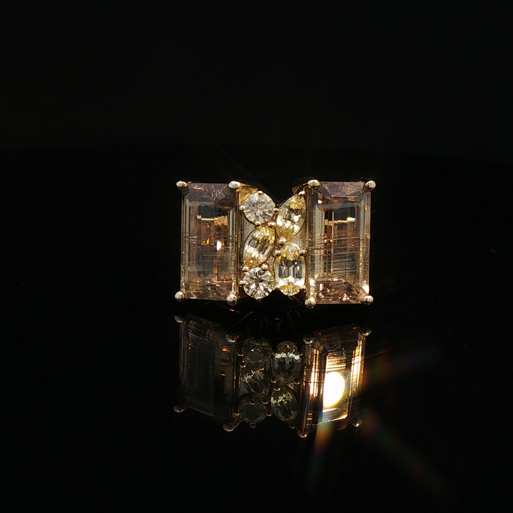 Zultanite & Sapphire Ring