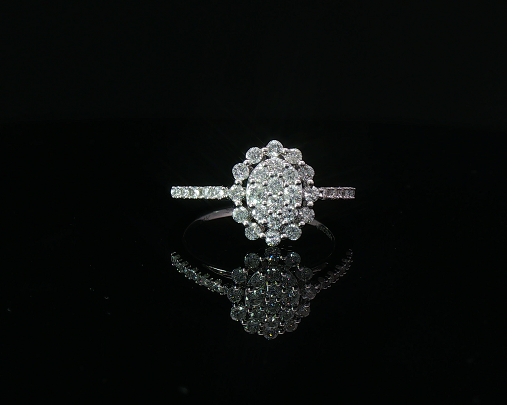 Oval burst ring