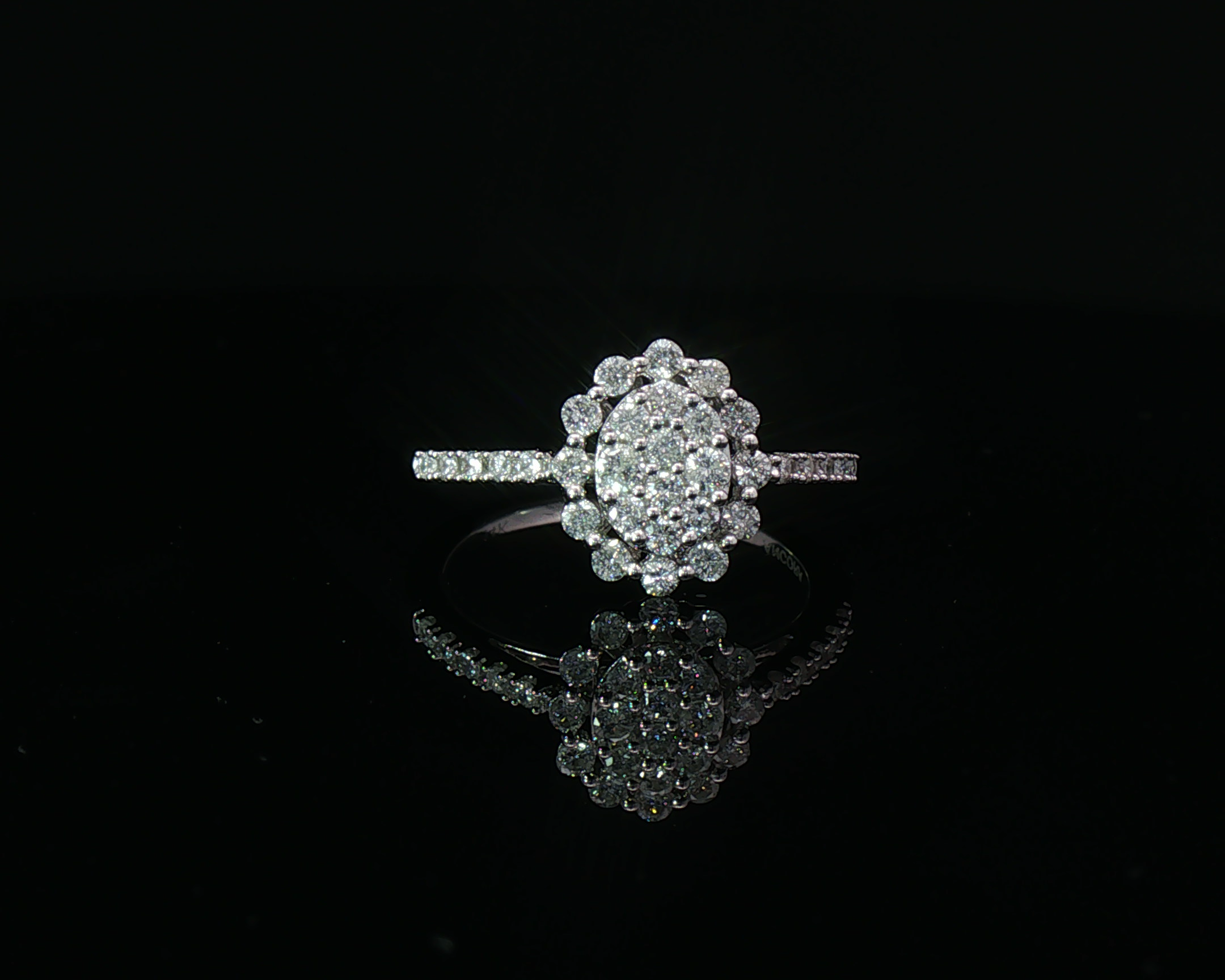 Oval burst ring