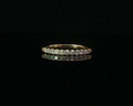 Single row diamond band