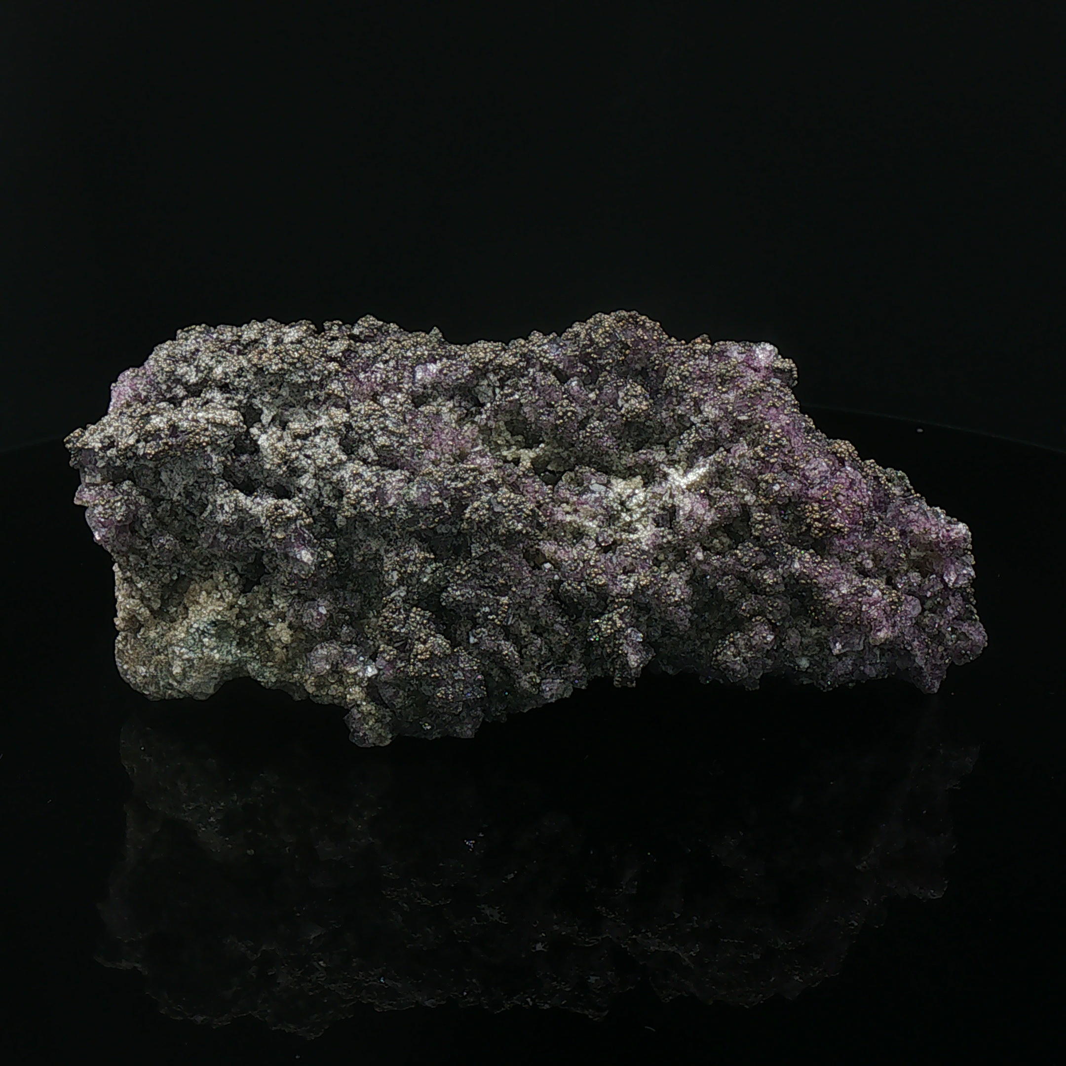 Fluorite, muscovite, arsenopyrite