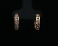 Channel set hoops small