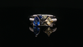 Sapphire Toi et Moi Ring