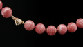 Rhodochrosite necklace