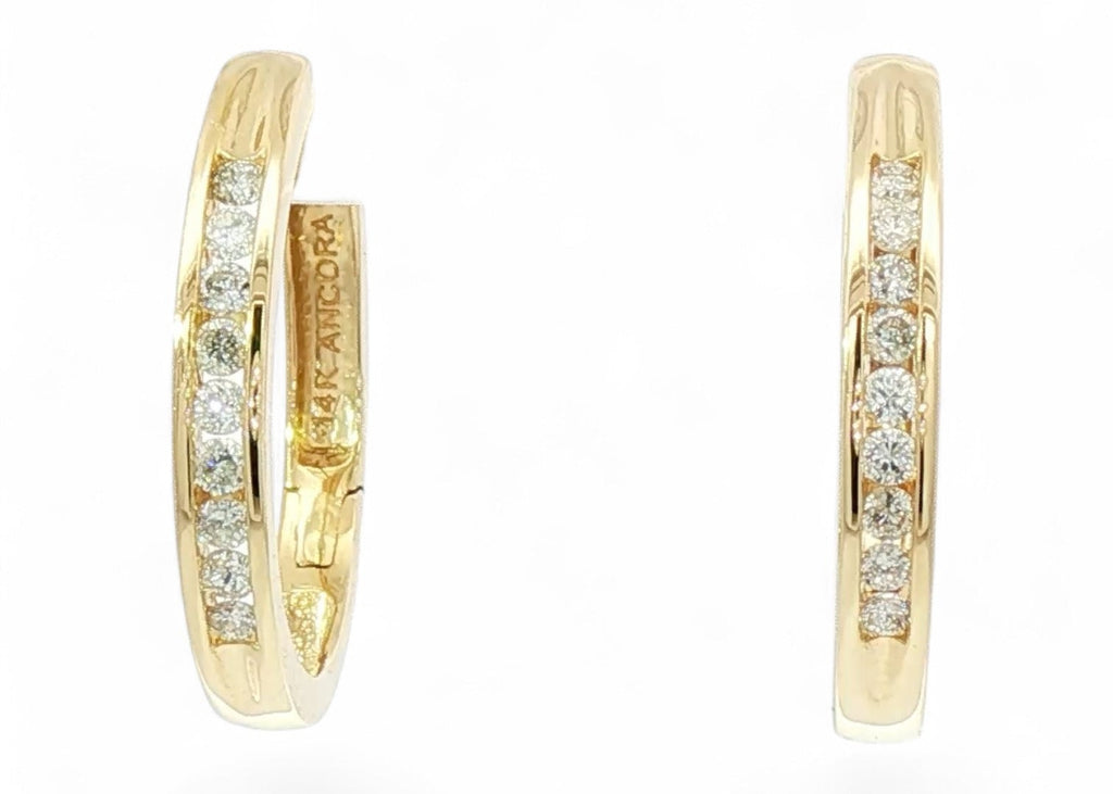 Chanel set hoops medium