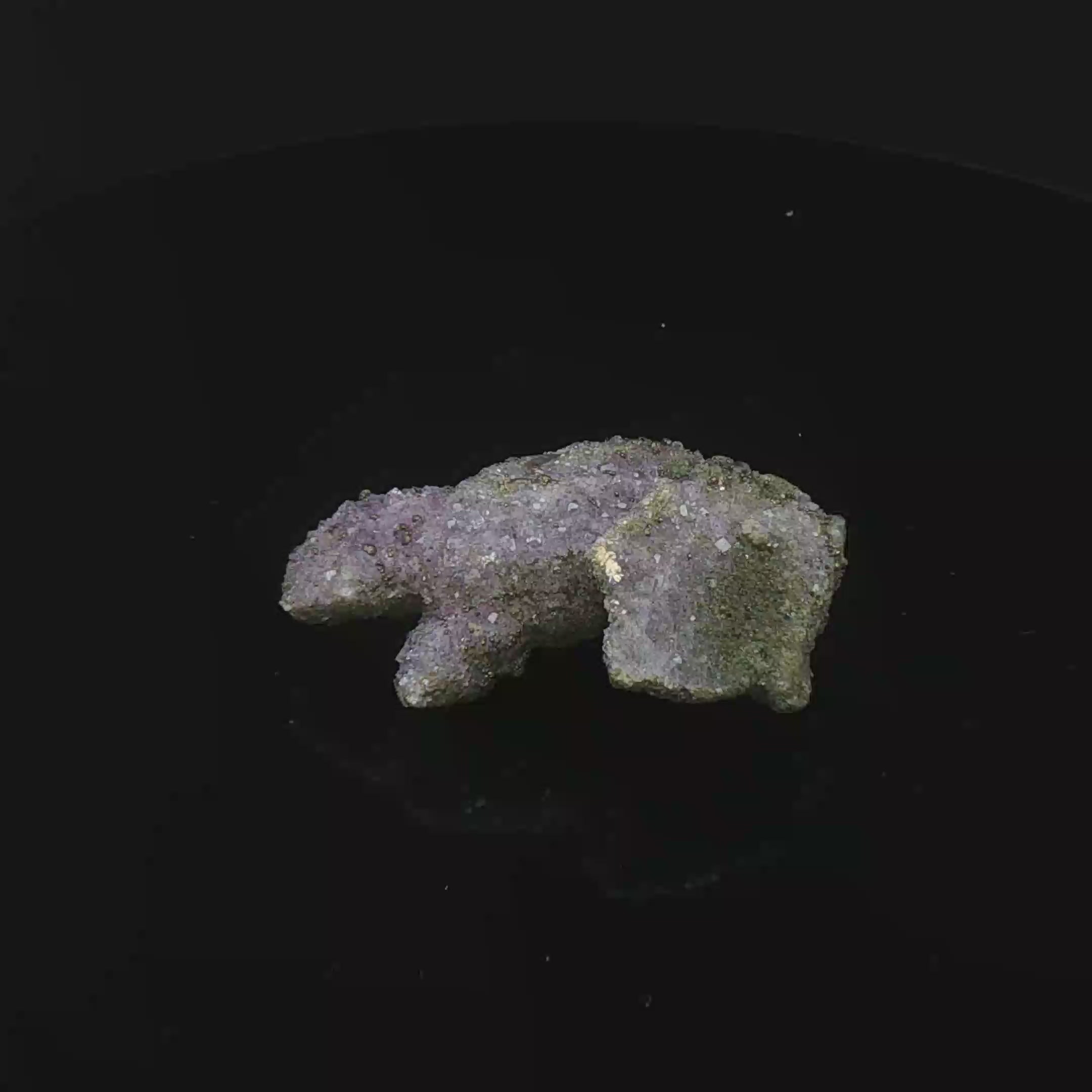 Arsenopyrite on fluorite