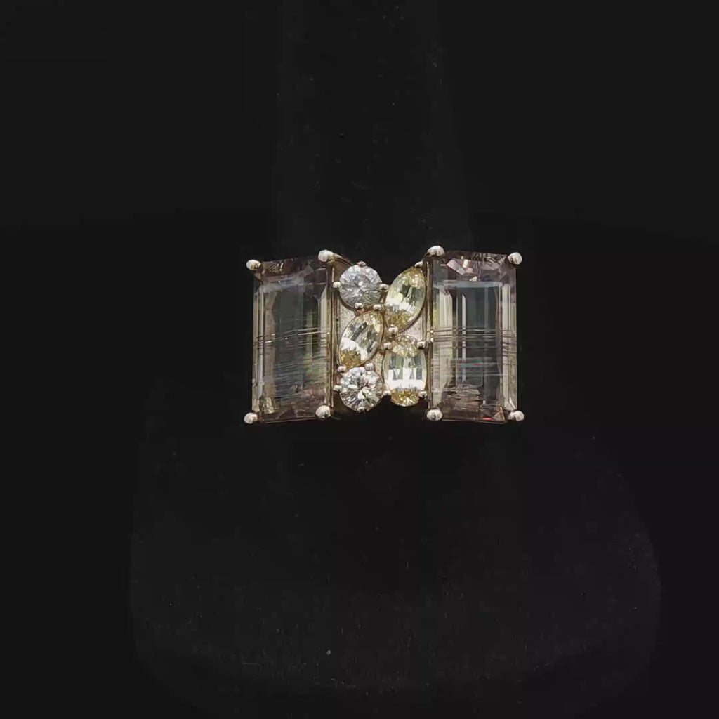 Zultanite & Sapphire Ring