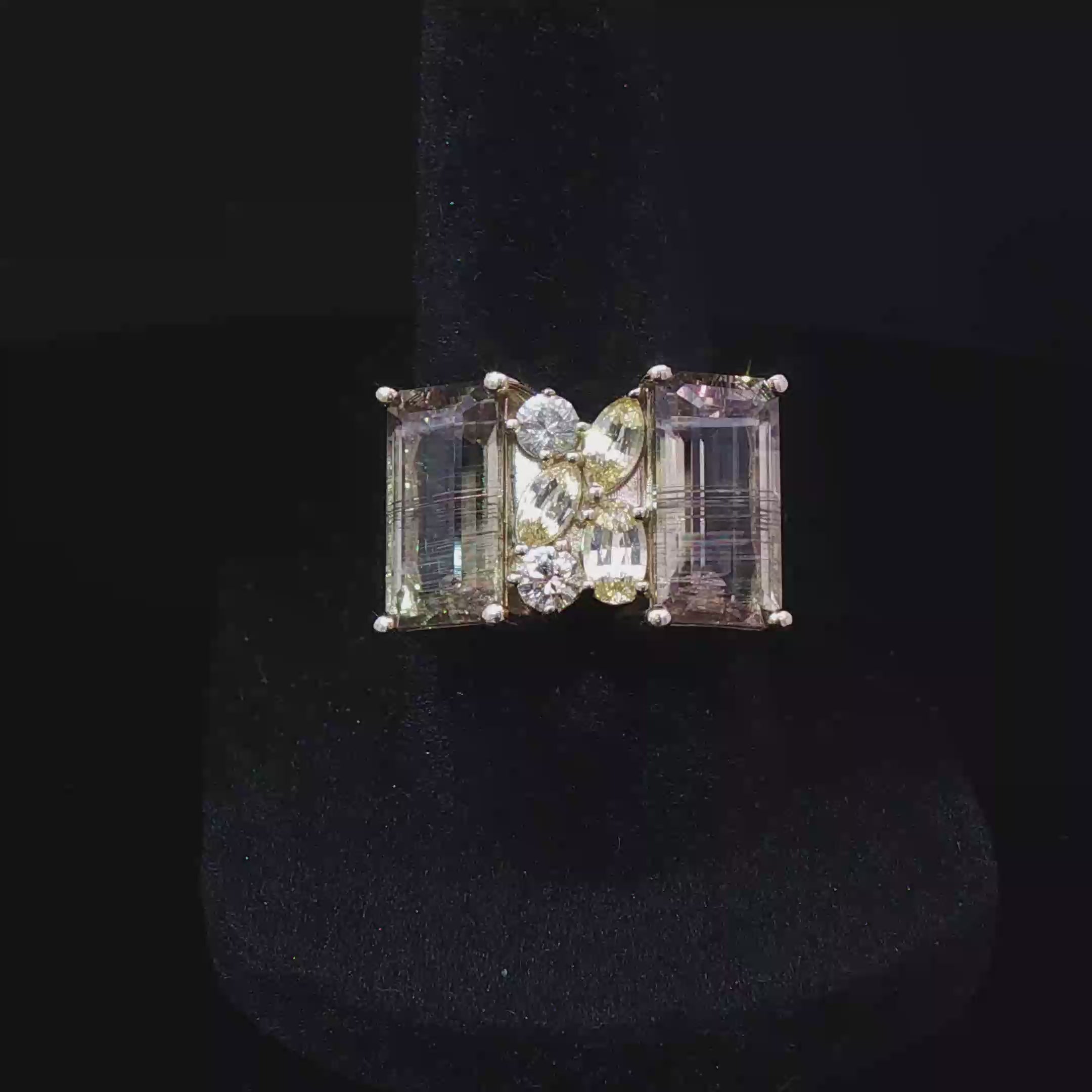 Zultanite & Sapphire Ring