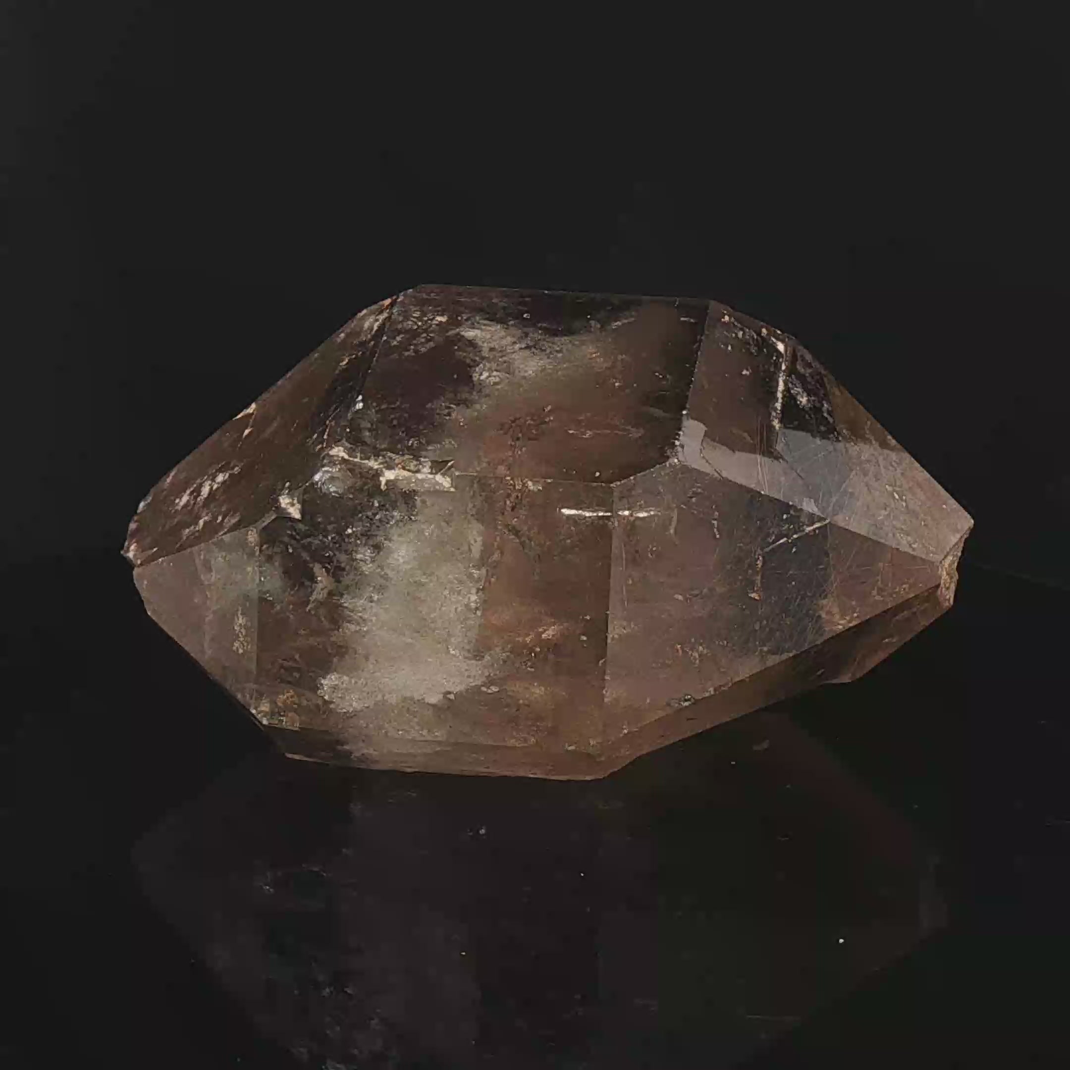 Herkimer smoky-citrine quartz
