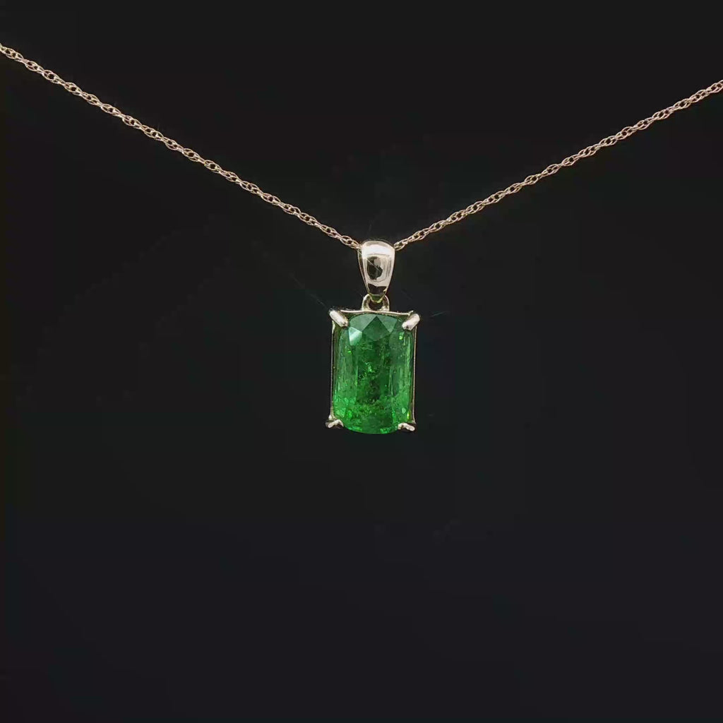 Tsavorite Pendant