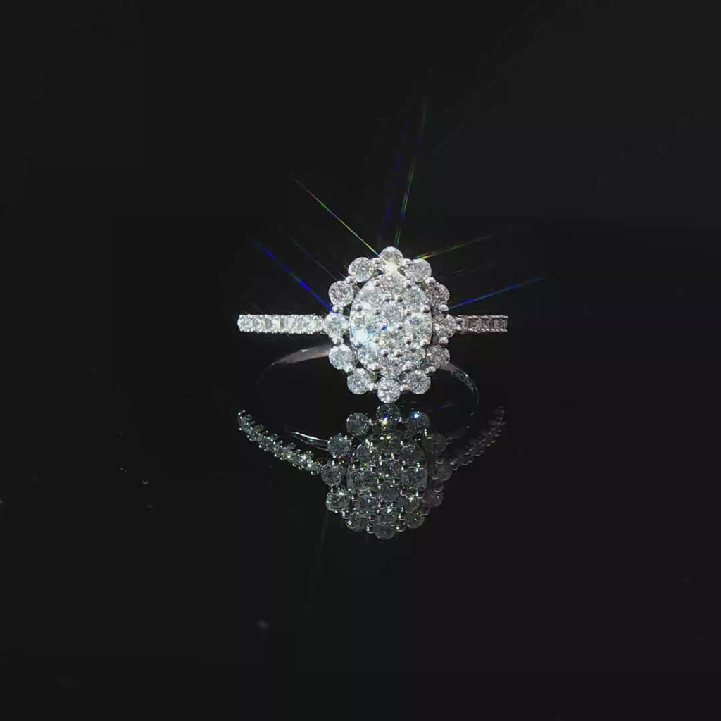 Oval burst ring