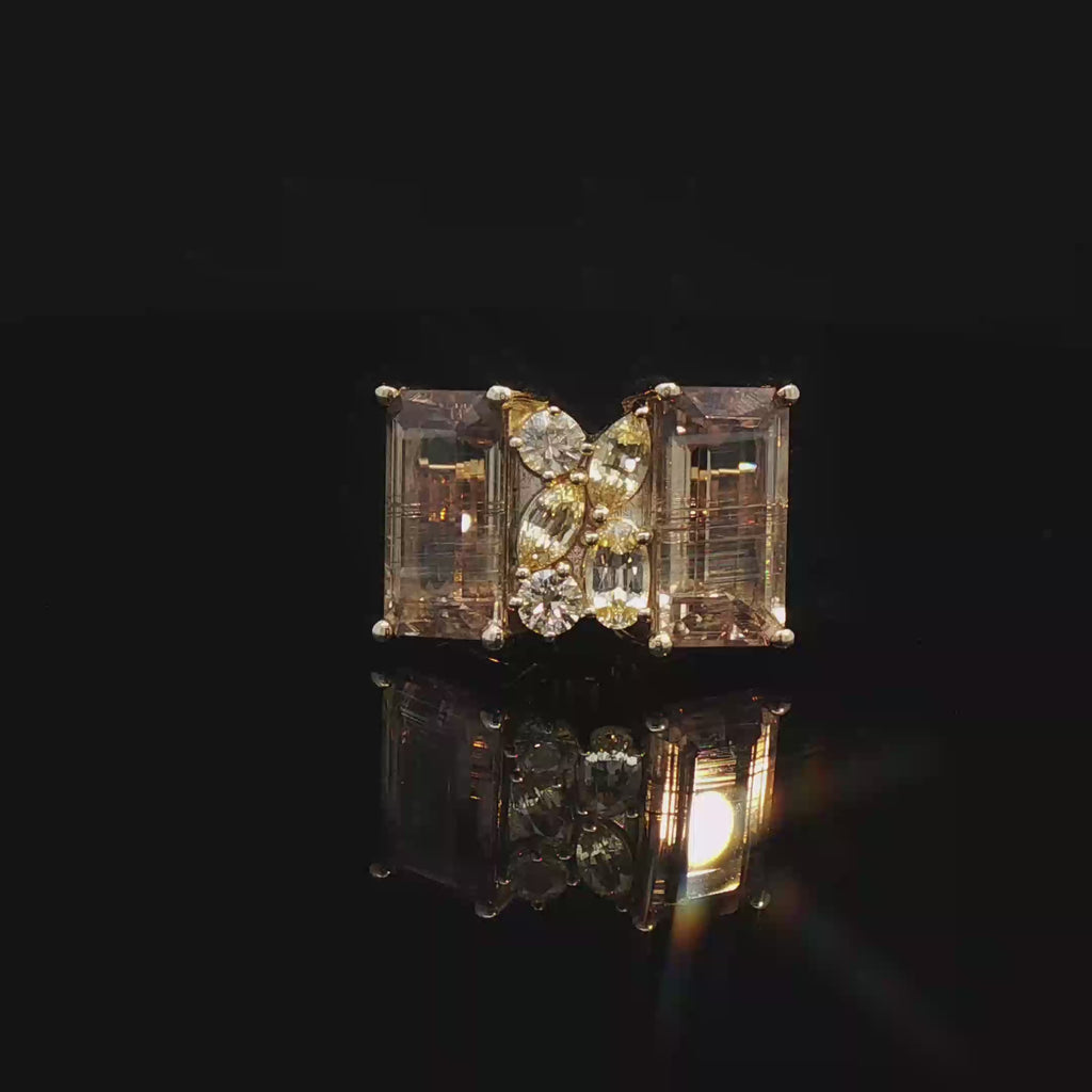 Zultanite & Sapphire Ring