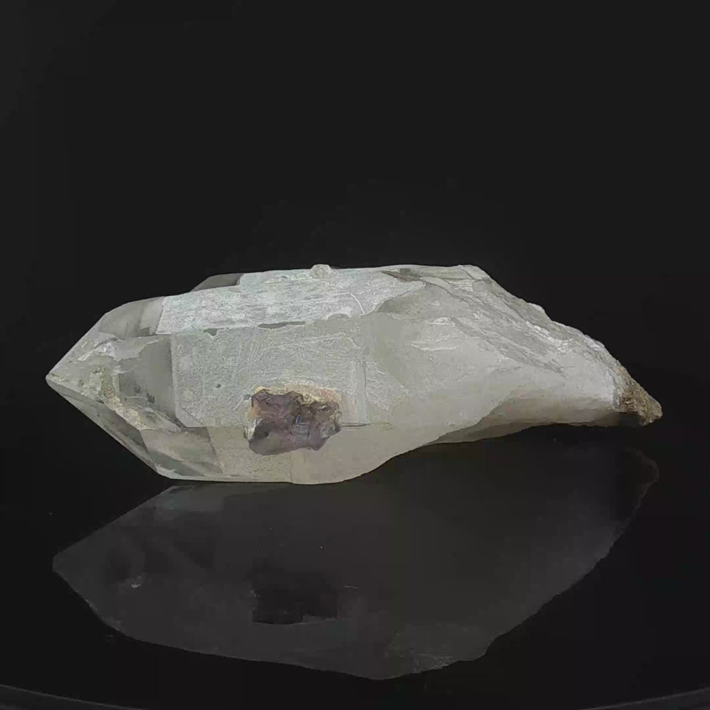 Fluorite on quartz