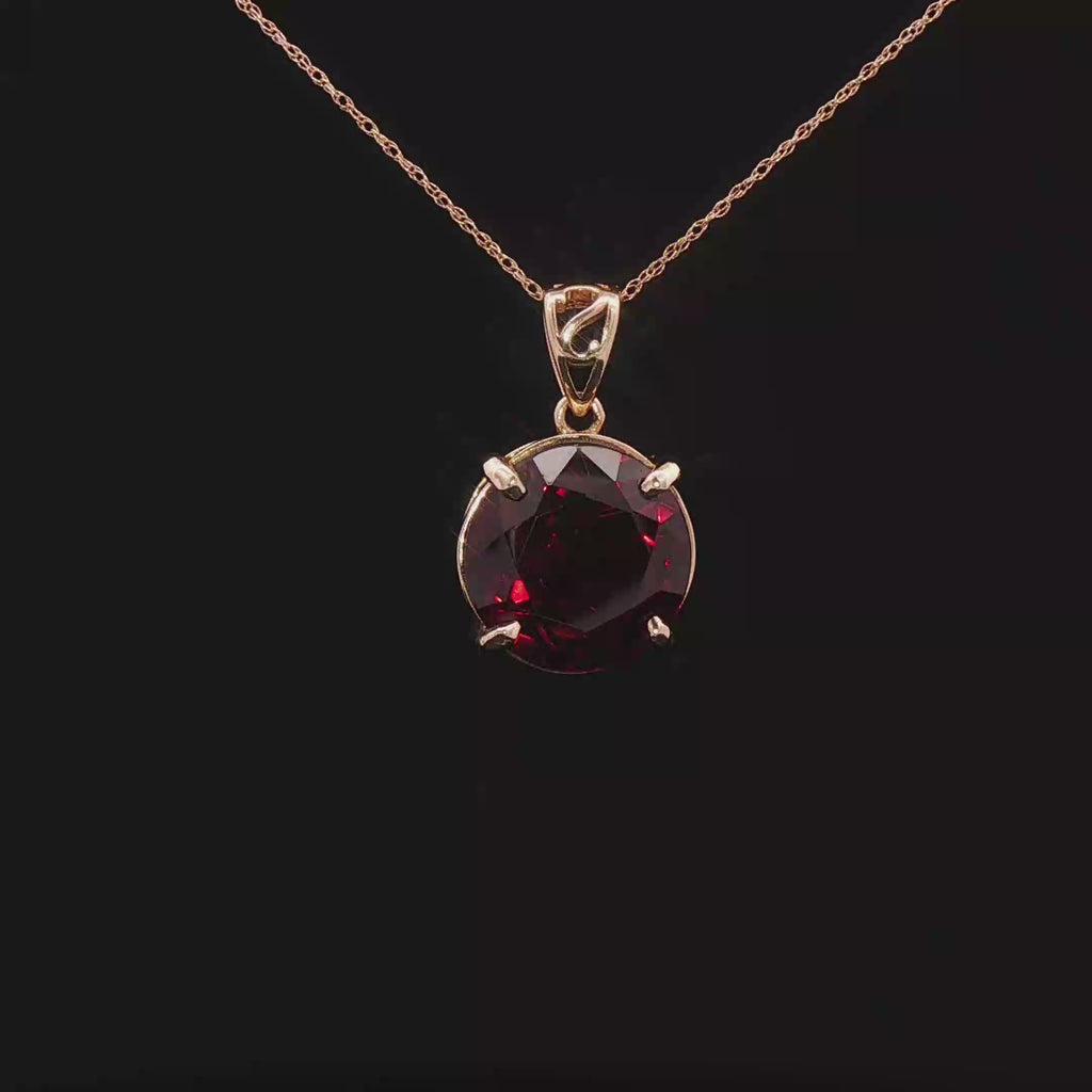 Garnet Pendant