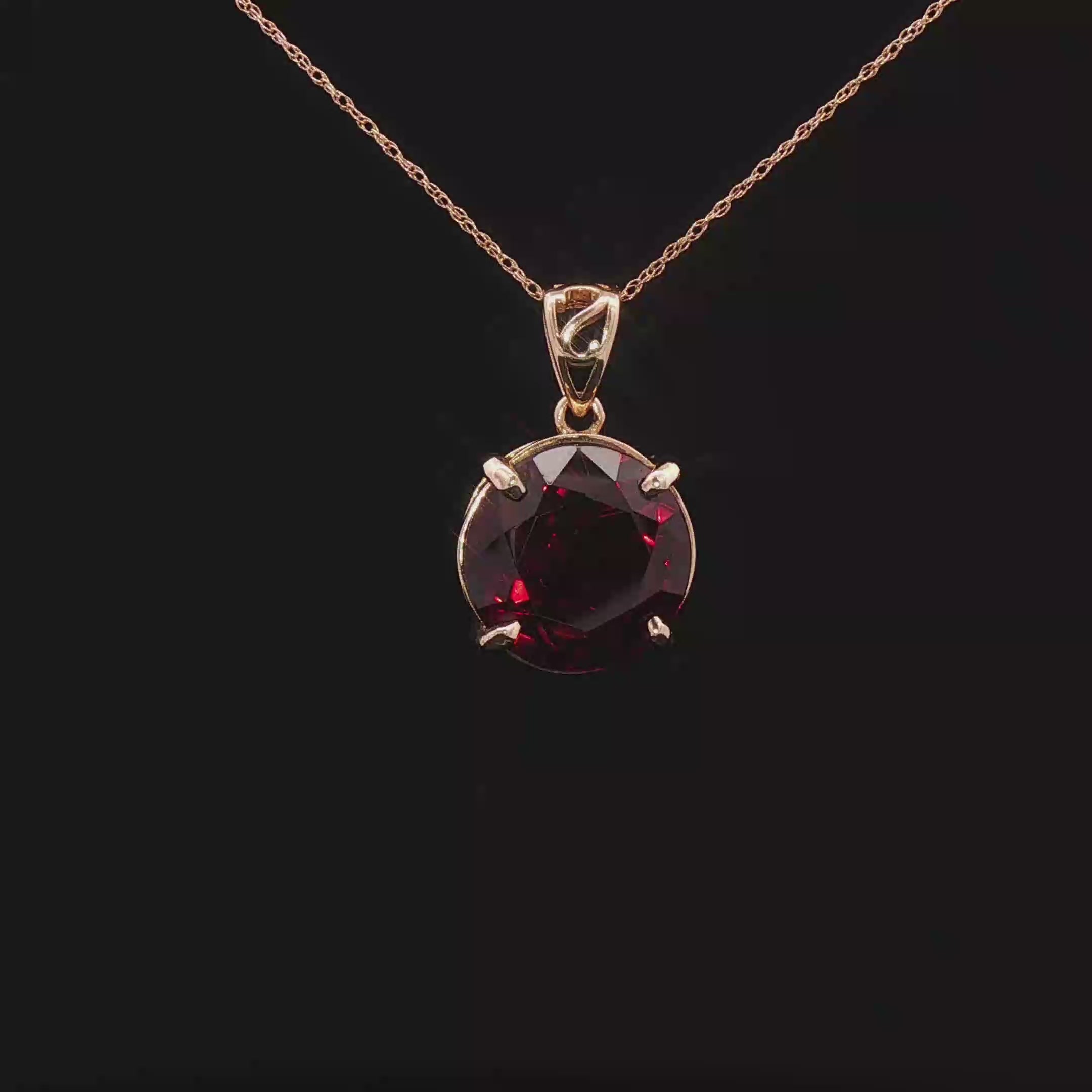 Garnet Pendant