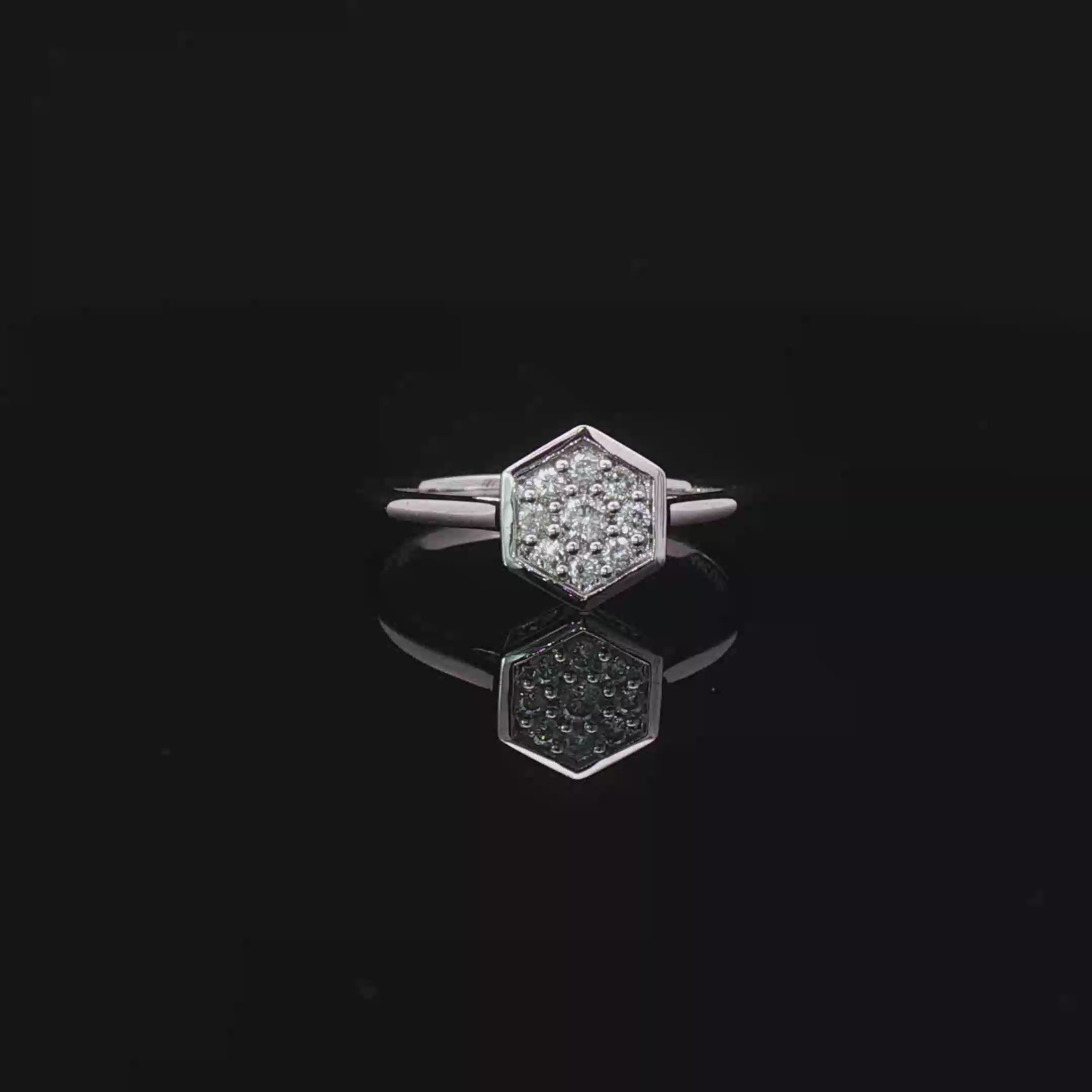 Hexagon ring